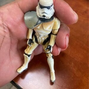 Vintage Kenner Star Wars 4" Sand Storm Trooper Action Figure (1997)